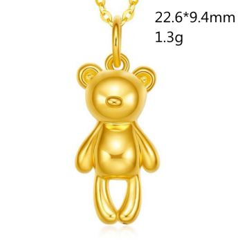 New Design Bear 24K Solid Gold Teddy